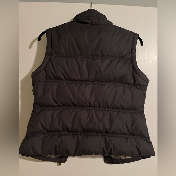 Jack Wills Charcoal Puffer Vest - Size US4/UK8 - Picture 2 of 5